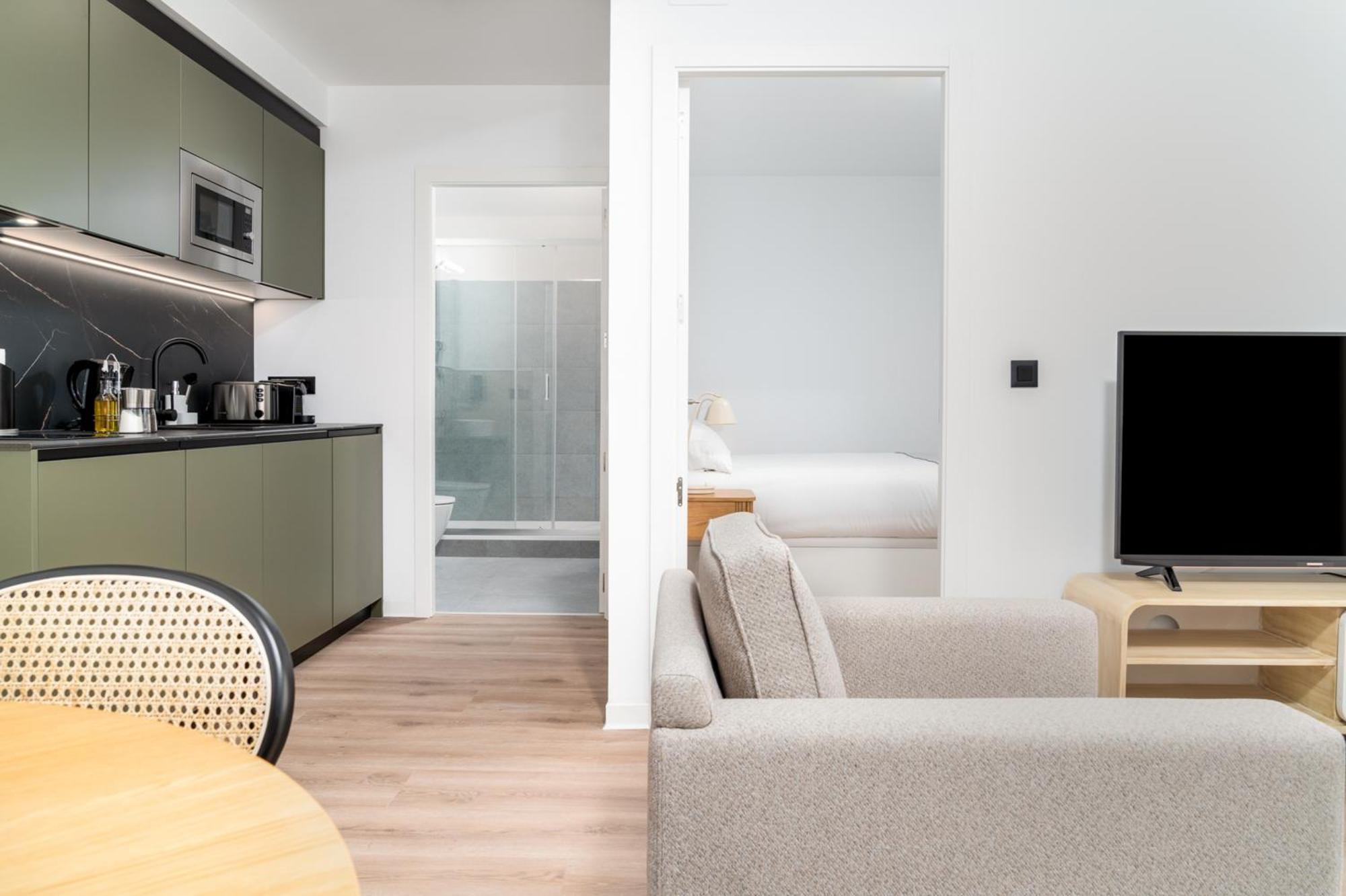Limehome Valencia Carrer D'Antonio Ferrandis Oda fotoğraf